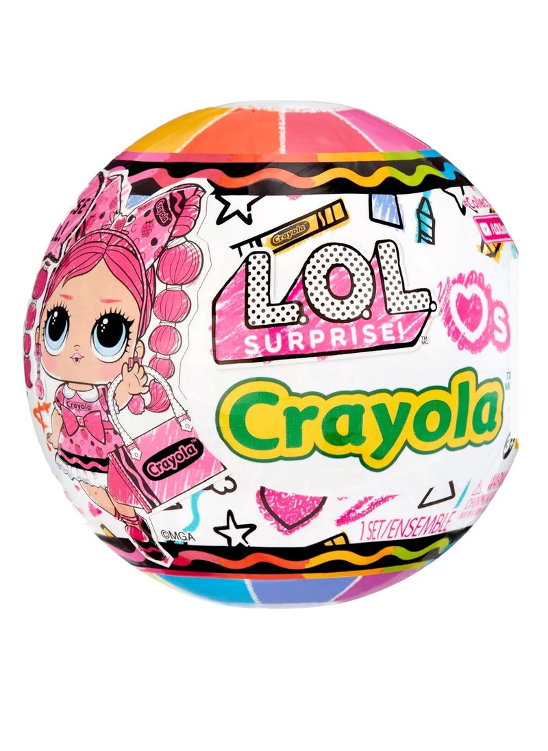 LOL Surprise Loves Crayola Tots - 1 Piece Only, Assorted/Style May Vary