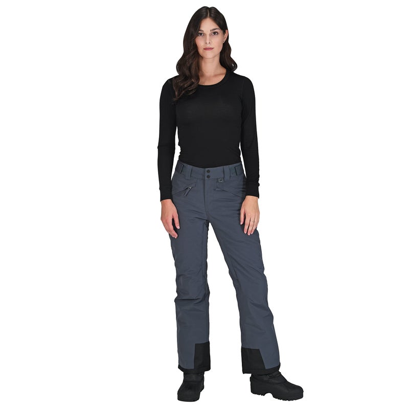 Arctix Women's Premium Insulated Snow Pants, Steel, Small - Image 1