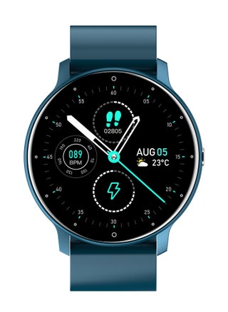 xcell Classic 5GPS Smart watch Heart Rate Blood Pressure/Oxygen Level Monitoring, Magnetic Charging Thimble, Water Resistance: IP67,7 Days Battery life, Compatibility IOS/Android- Blue - pzsku/ZB86CAD2A11680E22AEB2Z/45/_/1659528315/1e58663c-17c8-4345-b9fb-1758ed78df89