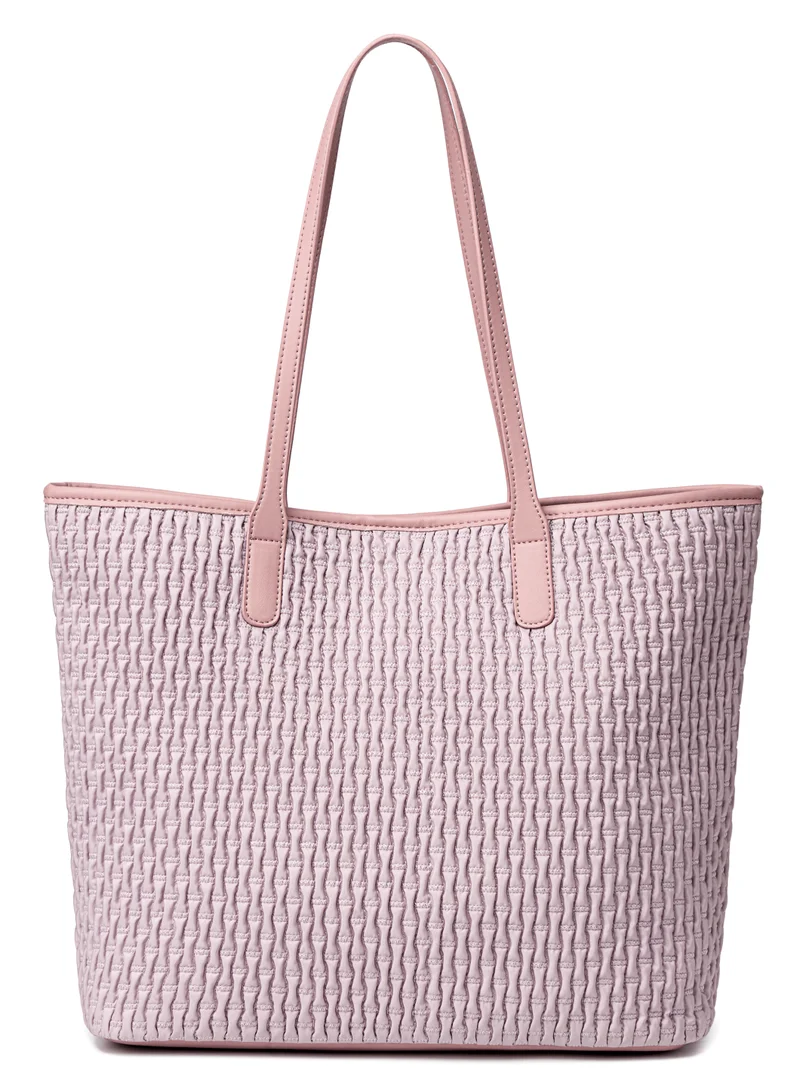 Chantria Pink Premium Hand Bag for Women Water Resistant Multifunctional Tote Bag with Multiple Compartment for Casual Office College School, CB00801-Pink  | Best Price UAE