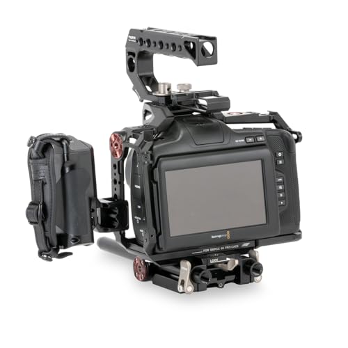 Tilta Camera Cage for BMPCC 6K Pro/G2 | Protective Gear | Mount Accessories | Compatible with Blackmagic Design Pocket Cinema Camera 6K Pro (Black, Advanced Kit) - Image 4