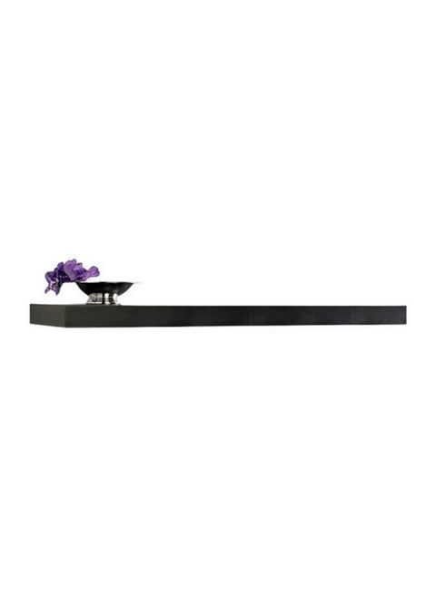 Rectangular Wall Mounted Floating Shelf Espresso 36 x 8 Inch 5047394