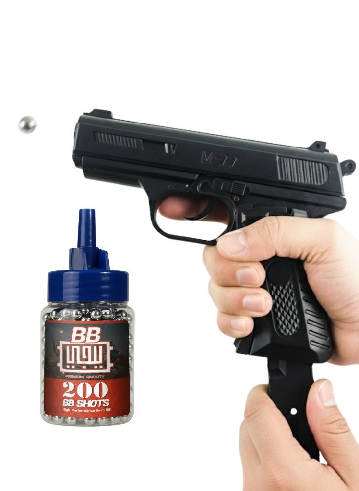 ببجي مسدس لعبة ببجي – مائتان رصاصة بي بي ببجي، مسدس رصاص ناعم بأسلوب واقعي - Image 1