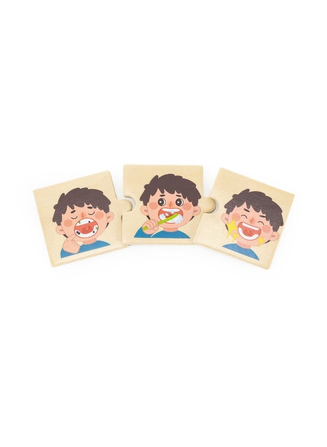 Viga Logical Sequences Puzzle Set (Daily Activities) - Image 5
