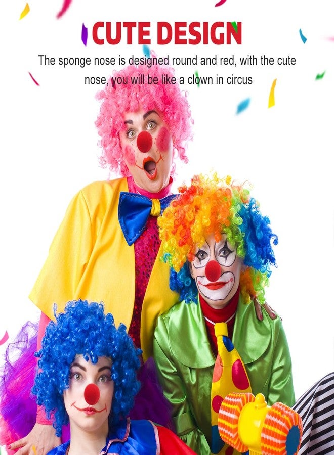 إيلاندي 15 قطعة من أنف مهرج السيرك الأحمر الإسفنجي، دعامة سحرية لحفلات التنكر، إكسسوارات تنكرية، مستلزمات أزياء، ديكورات الهالوين - Image 5