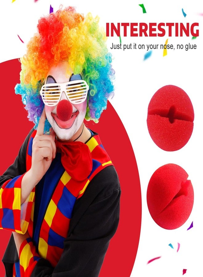 إيلاندي 15 قطعة من أنف مهرج السيرك الأحمر الإسفنجي، دعامة سحرية لحفلات التنكر، إكسسوارات تنكرية، مستلزمات أزياء، ديكورات الهالوين - Image 4