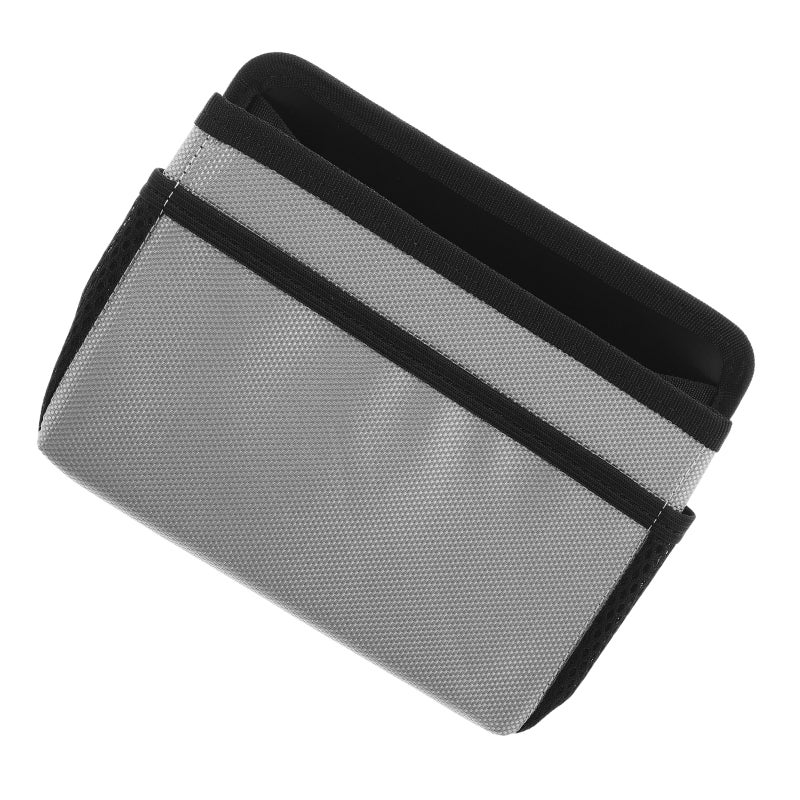 Foldable Car Trash Can Back Seat Organizer Multifunctional Car Storage Box For Snacks Drinks And Tissues Oxford Fabric Car Storage Bin Space-Saving Hanging Box - Image 1