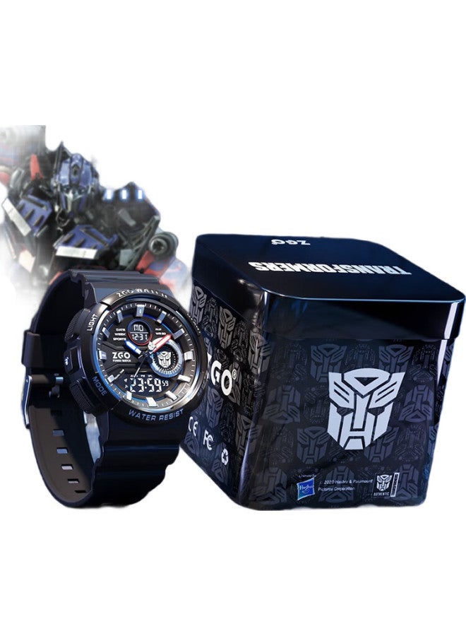 ZGO × Transformers Watch, Men'S Student Waterproof Sports Digital Watch, For Middle And High School Students, Youth Wristwatch, 871 - Image 3