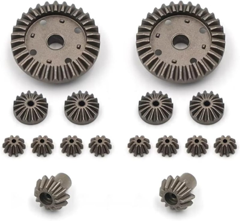 ترقية معدنية للترس التفاضلي لقطع غيار سيارة التحكم عن بُعد WLtoys 12428 12423 12429 - Image 2