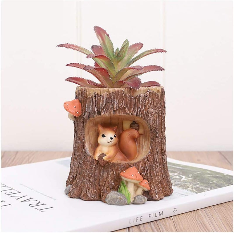 The Decorshed Polyresin Pot Without Plant (Pack of 1 Pot only Without Plant) Multicolor, Plant - Image 4