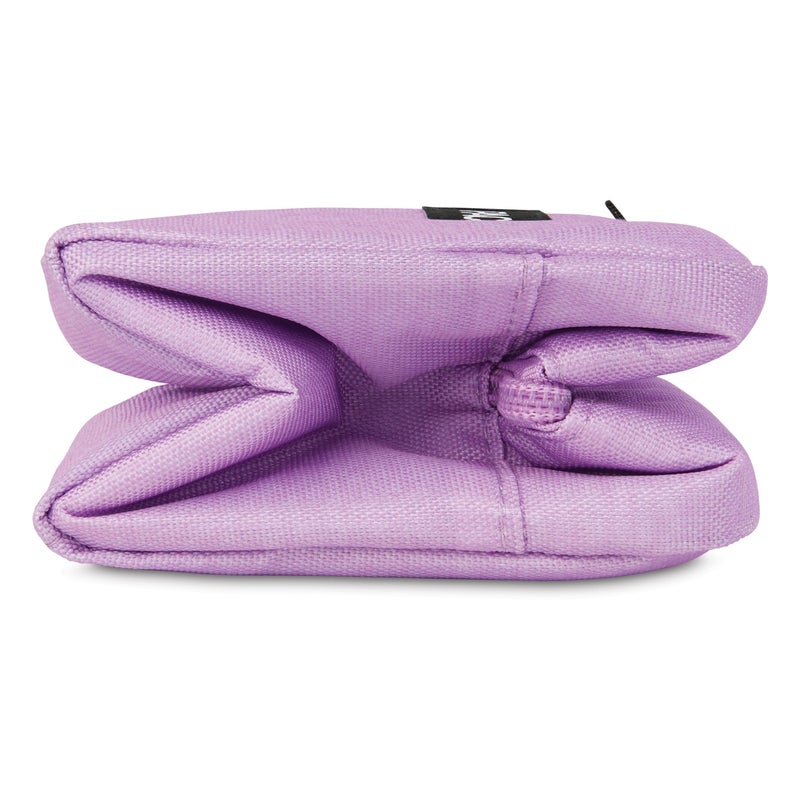 PackIt Freezable Snack Box, Lavender, Built with EcoFreeze Technology, Collapsible, Reusable, Zip Closure with Buckle Handle, Designed For Work Snacks, Fresh Snacks On the Go, Adults, and All Ages - Image 3
