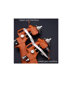 Harden Harden Pneumatic Air Spray Gun Touch Up Paint Sprayer Gravity Feed Spray Gun Auto Car Furniture Finishing Coat Painting Spraying Tool (1000 Ml)  - Image 2