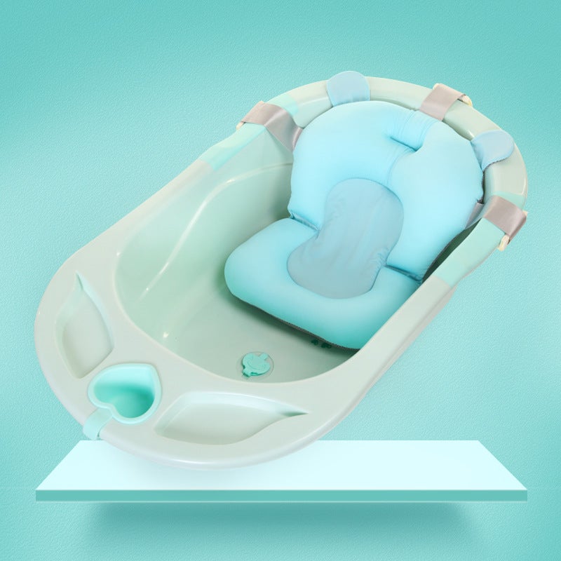 Haoyidian Large Baby Bathtub Children'S Bath Basin Baby Bath Tub Bath Basin Sitz Bath Bed Combination - Image 2