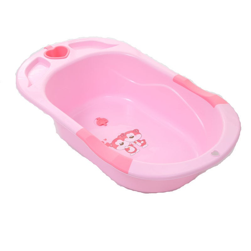 Haoyidian Large Baby Bathtub Children'S Bath Basin Baby Bath Tub Bath Basin Sitz Bath Bed Combination - Image 1