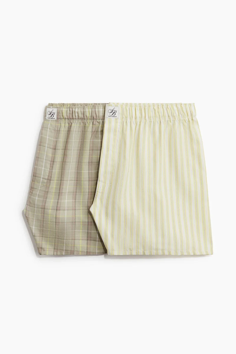 H&M 2-pack woven boxer shorts