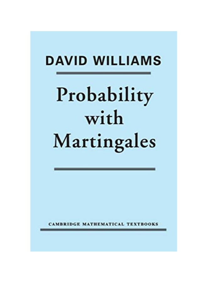 Probability With Martingales