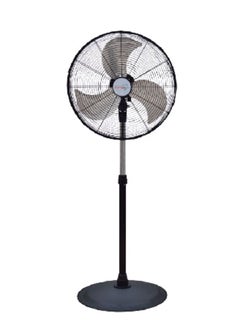 145W Weather Proof and Rust Resistant Commercial Pedestal Fan Black 50.8 cm 50T-S-ST