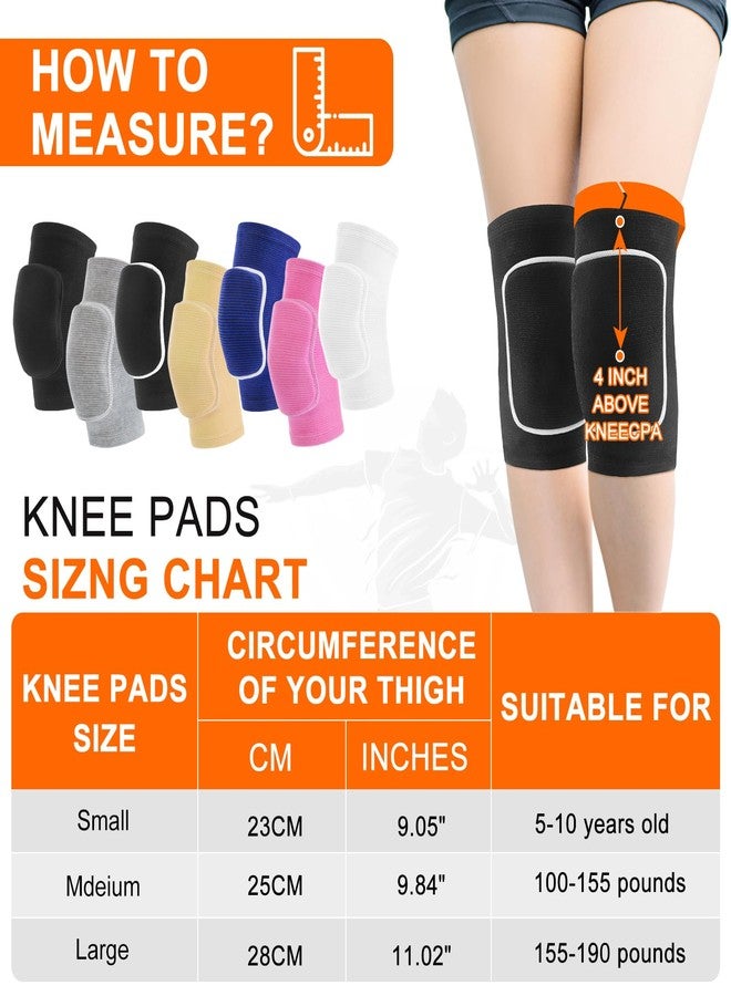 HISFFOG Volleyball Knee Pads for Women, Men, Youth, Girls, Kids, Knee brace for Volleyball Basketball Football Dance Yoga Tennis Running Cycling Workout Climbing Wrestling - Image 2