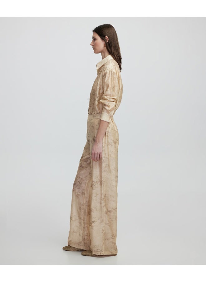 Ipekyol Embroidered And Jacquard Trousers - Image 5