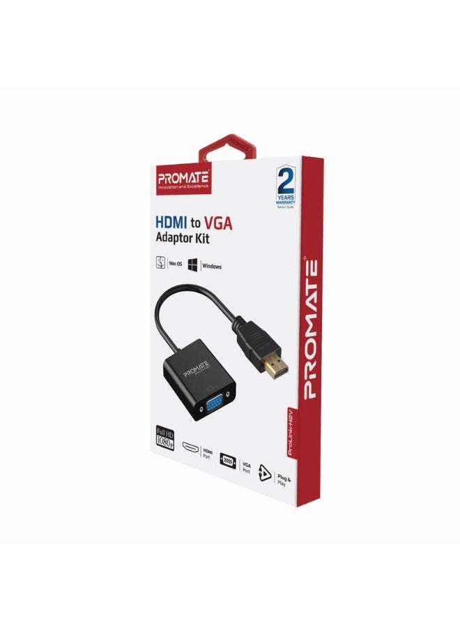 Promats طقم محول Promate proLink-H2V HDMI® إلى VGA  - Image 5