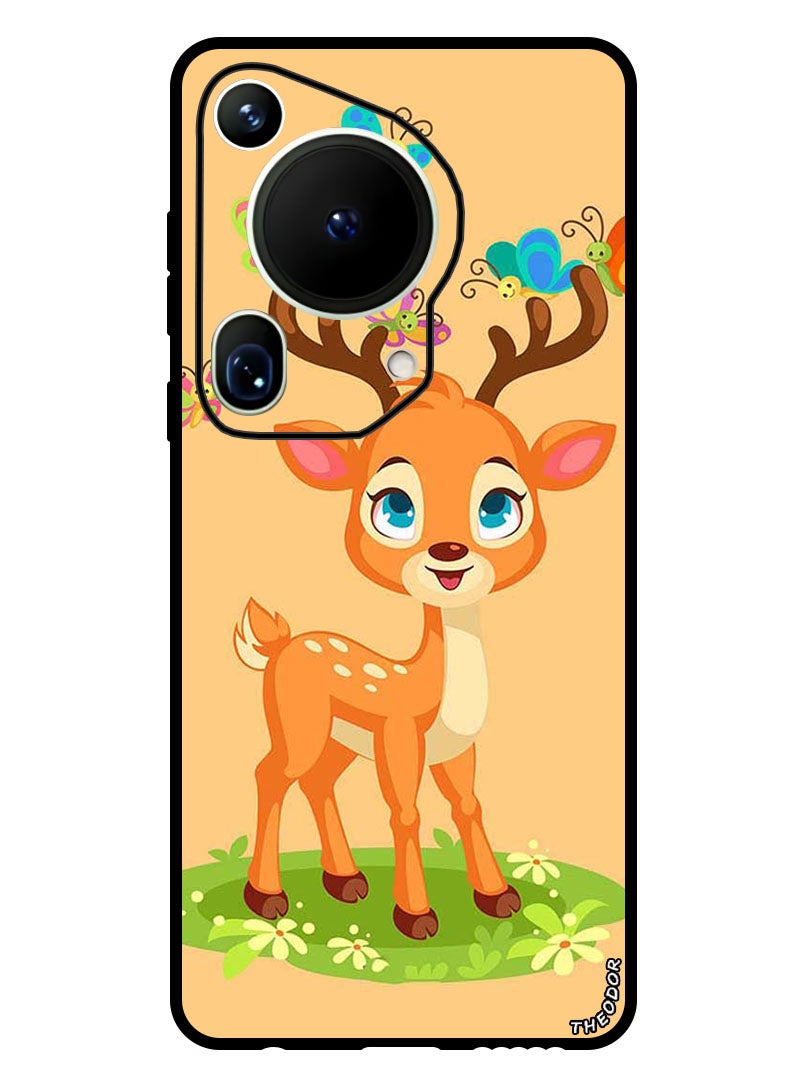 Theodor Protective Case Anti Scratch Shock Proof Bumper Cover For Huawei Pura 70 Ultra Deer - Image 1