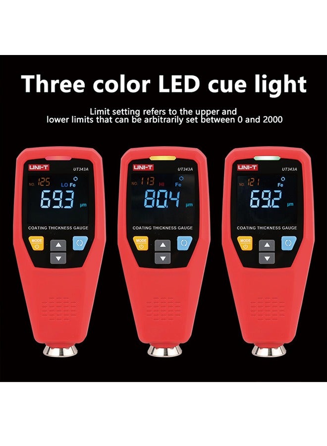 Digital Film Thickness Gauge for Coating Paint Lacquer Meter Tester - Image 4