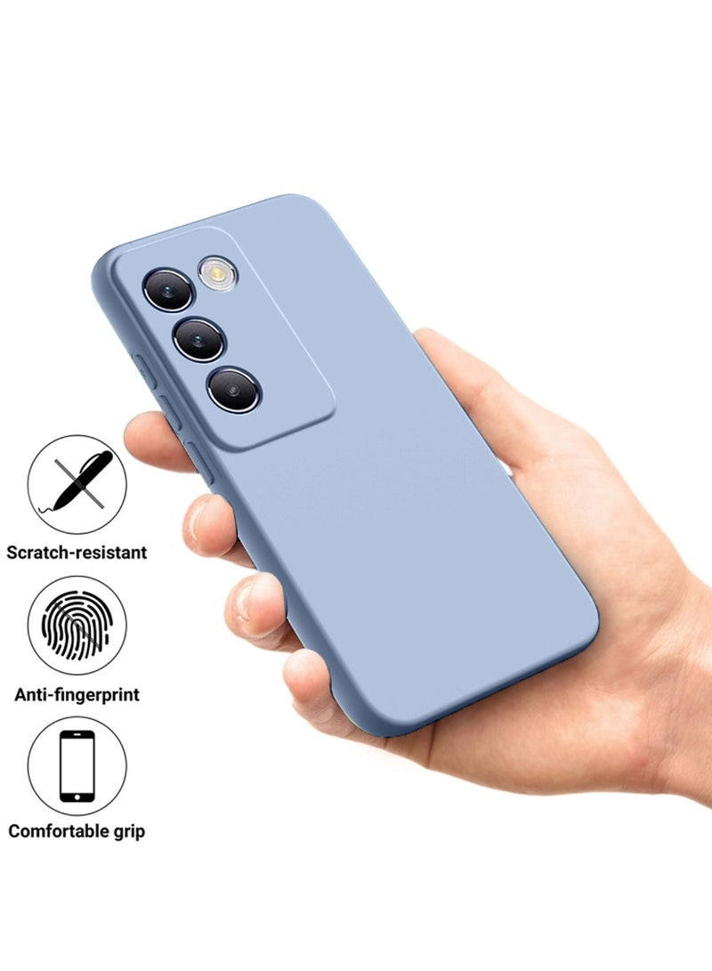 دبليو تيك غطاء غطاء سيليكون سائل V40 SE من vivo - أزرق صخري - Image 2