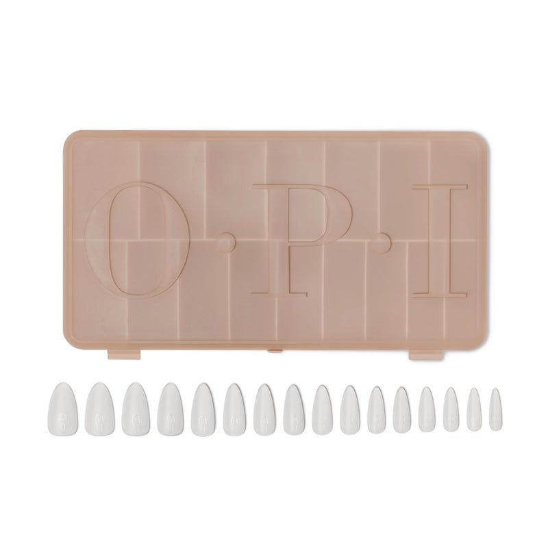OPI GELevate Soft Gel, Nail Tips | Almond Shape Extensions | Flexible & Natural Fit | 1 Box with 16 Sizes - Image 1
