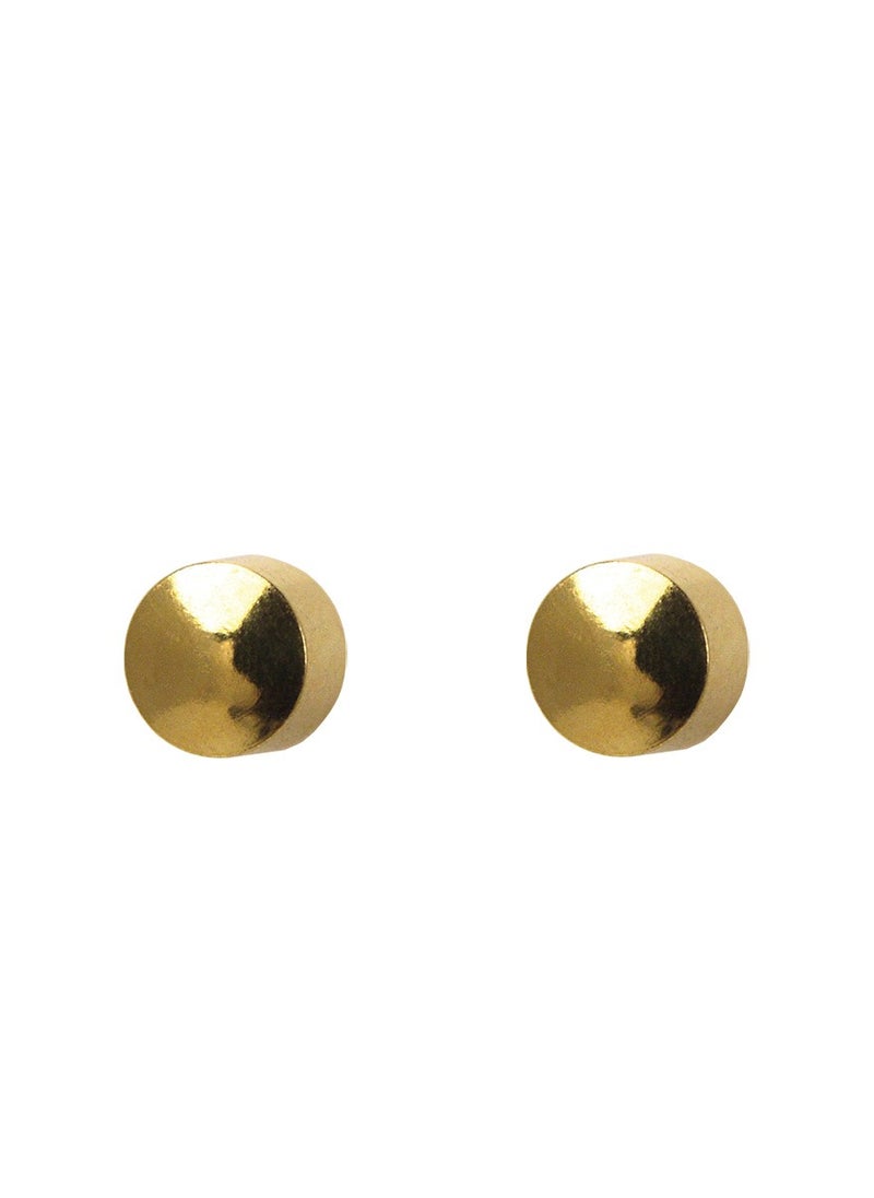 MediSystem Sterilized Earring 24K Gold Plated Bezel 2mm Traditional Ball dozen (12 pieces)  - Image 1