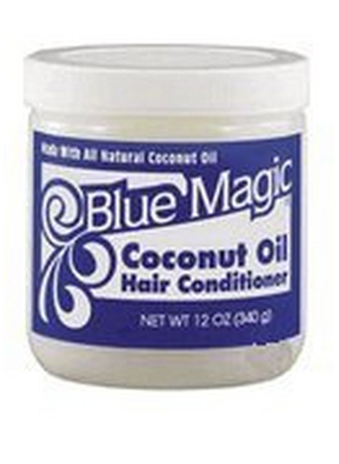 BLUE MAGIC - Coconut Oil Hair Conditioner 12 Oz - Image 1