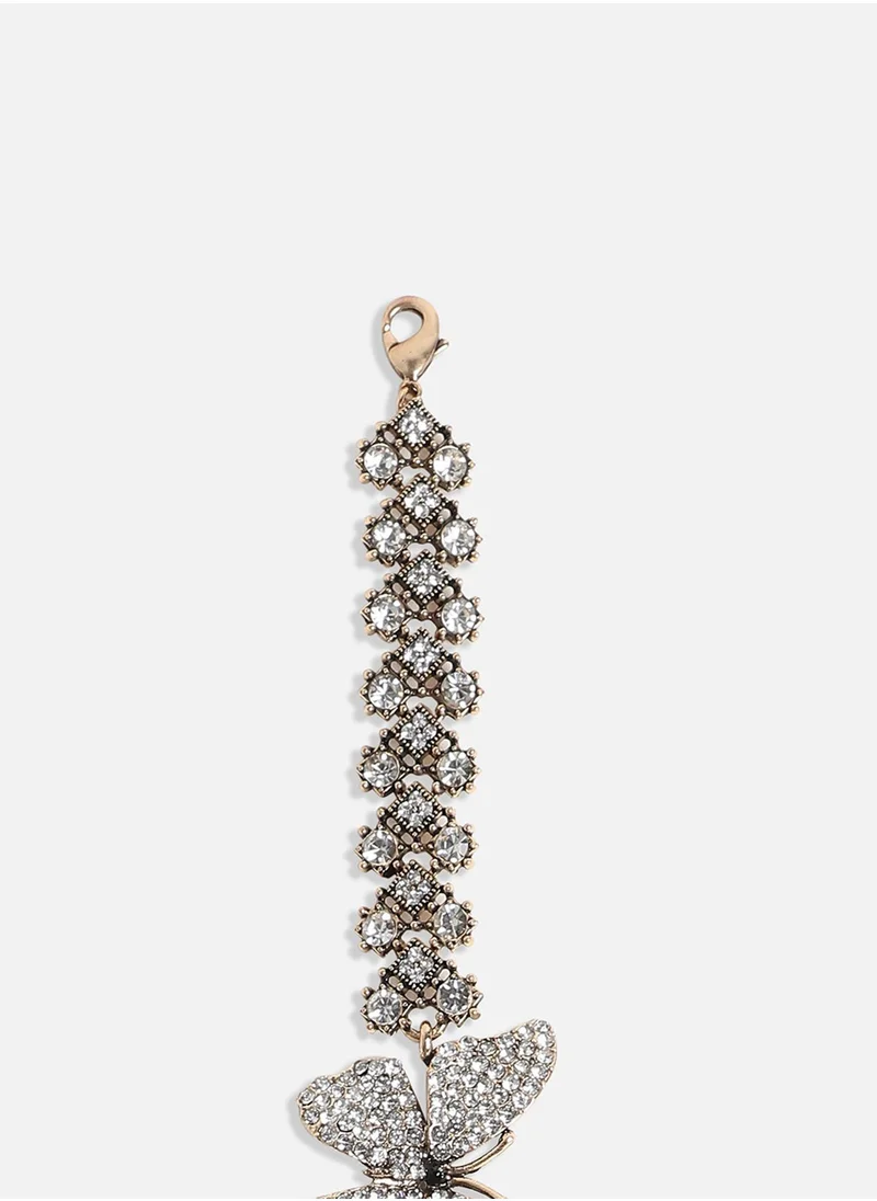 SOHI Crystal Butterfly Bracelet