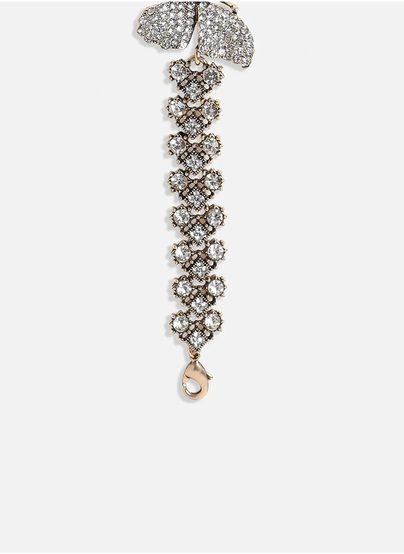 SOHI Crystal Butterfly Bracelet