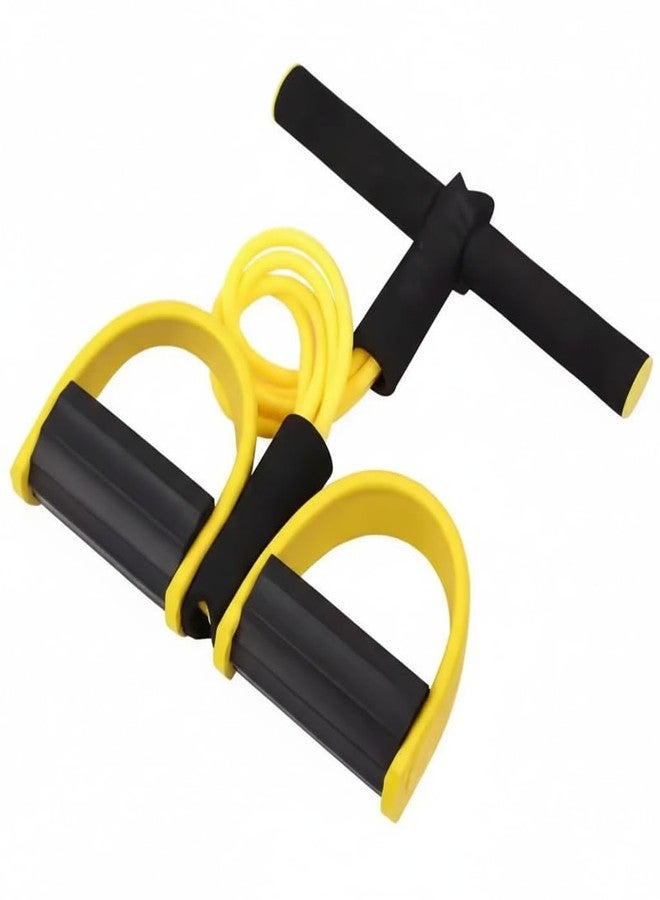 PDSPM Yoga Pedal Puller Resistance Band Pull Reducer Tummy Training Foot Pedal for Working Fitness Band for Physical Therapy, Stretch, Body Building Stretching Bands Men and Women - Image 3