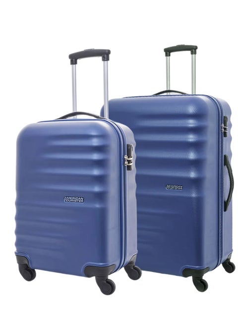 PRESTON 2-Piece Luggage Set (Medium & Large) - Hard Shell, Blue