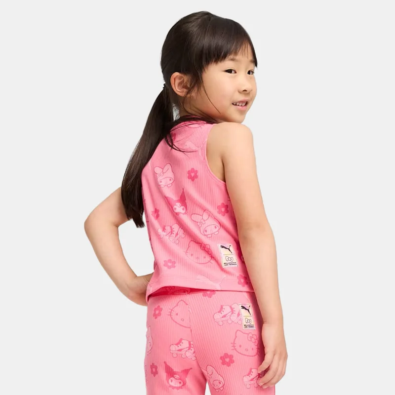 PUMA Kids' x Hello Kitty and Friends Ribbed Tank Top