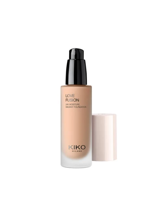 Kiko Milano WARM GOLD LOVE FUSION 24H MOISTURE RADIANT FOUNDATION for Women | Best Price UAE