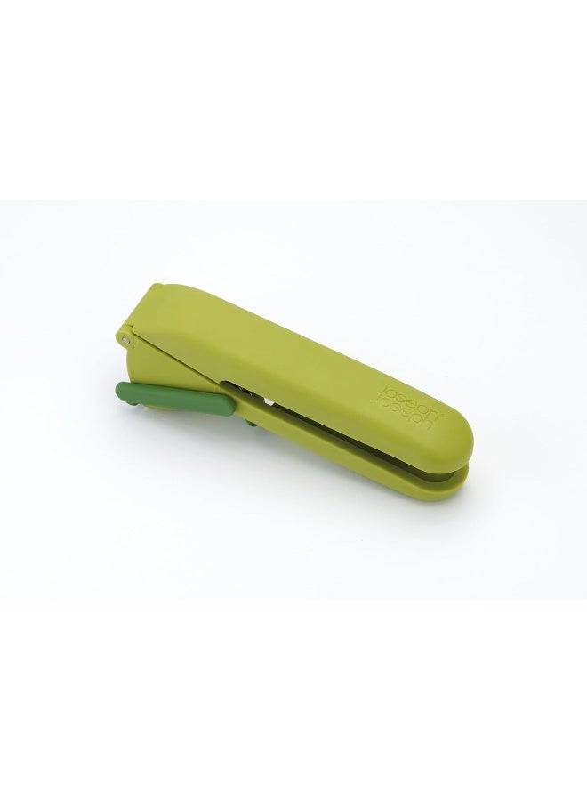 Joseph Joseph Duo Easy-Clean Garlic Press Green - Image 2