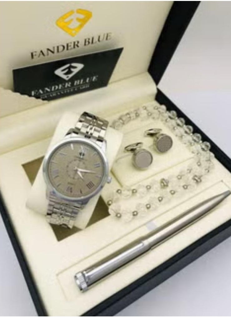FANDER BLUE Fenderblue watch gift set for men - 4 pieces 