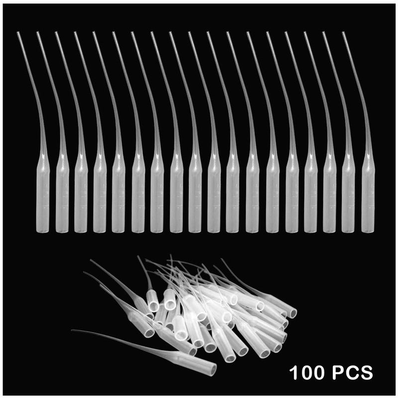 Asonlye CA Glue Tips 100Pcs, Precision Glue Micro-Tips for Bottles with Nozzle, Use for Hobby for Hobby, Crafting, Lab Dispensing - Image 1