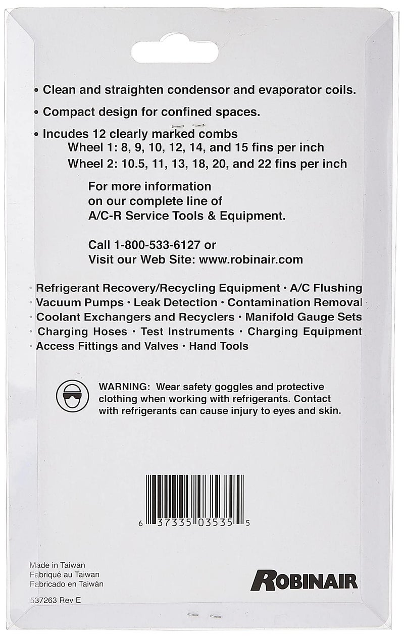 ROBINAIR أداة تسوية الزعانف روبينير 18403، أبيض - Image 2