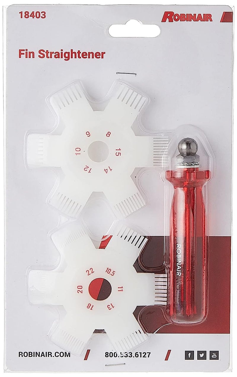 ROBINAIR أداة تسوية الزعانف روبينير 18403، أبيض - Image 1