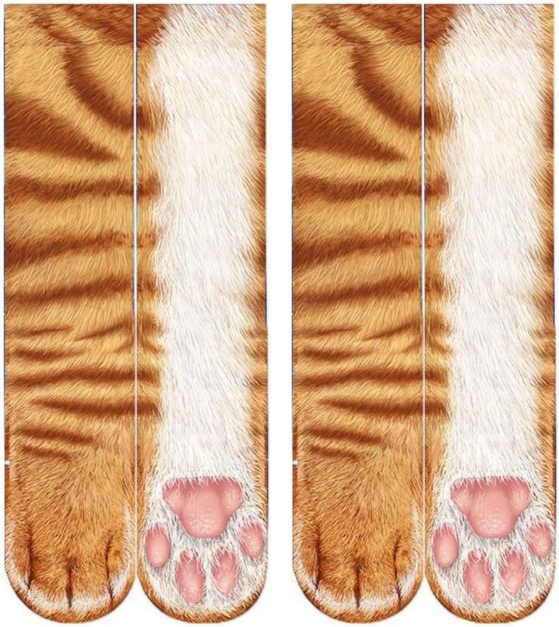 NDLBS Funny Christmas Gifts Novelty 3D Animal Paw Socks Stocking Stuffers for Adult Women Men Teens Gag White Elephant Gifts - Image 4
