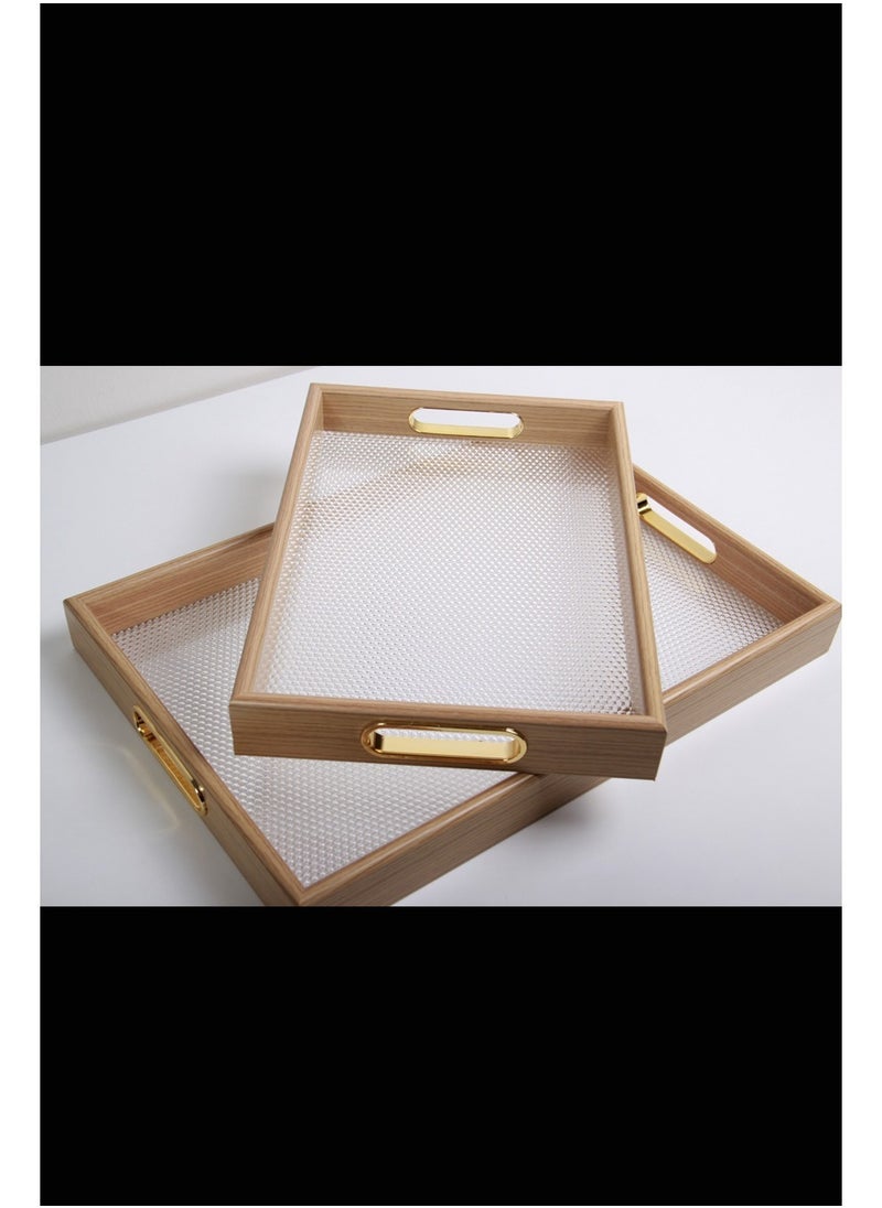 Generic - A Set of Rectangular Serving Trays - Image 1
