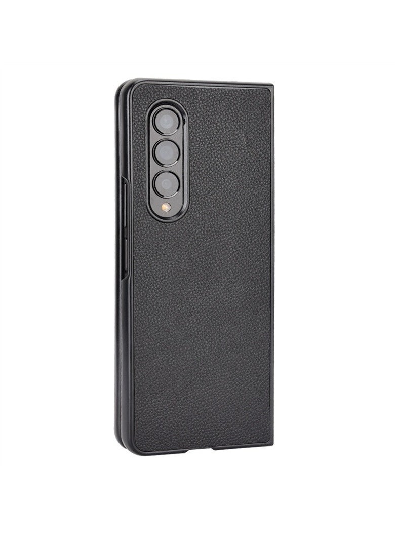 Generic Compatible with Galaxy Z Fold 3 phone case, Samsung Fold 3 folding phone case, veneer flap case  - Image 3