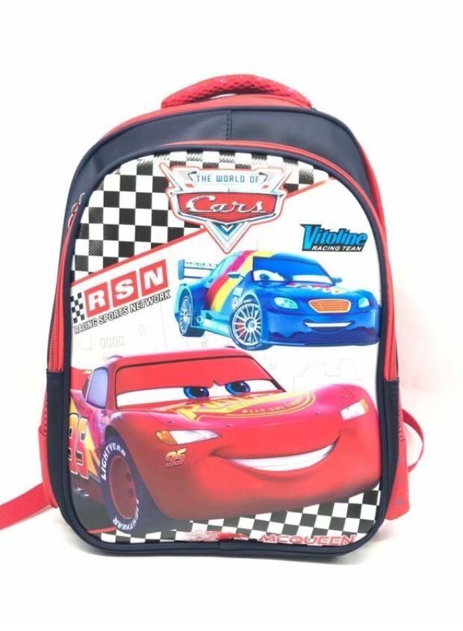 Backpack Primary School Students Grade 1-2 Ice And Snow Princess Schoolbag Daughter Boy McQueen Backpack Load Reduction Ridge Protection Bag Batch-Color:Ice Blue - Image 3