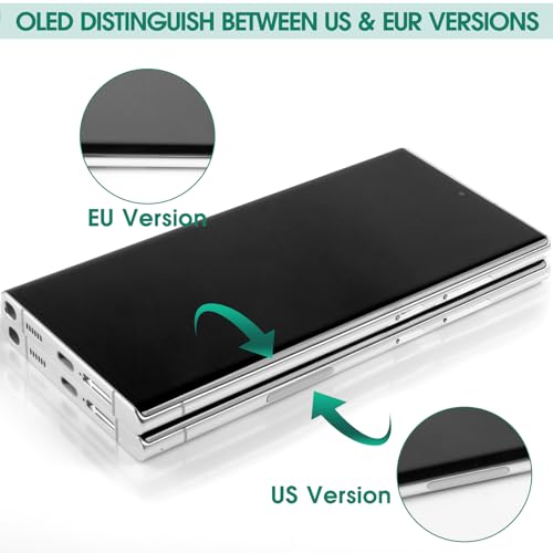 SRJTEK OLED For S22 Ultra 5G Screen Replacement for Samsung Galaxy S22 Ultra 5G LCD for Samsung S22 Ultra 5G Display SM-S908 SM-S908B Digitizer Touch Screen Assembly Repair Kits with Frame (With Fingerprint) - Image 5