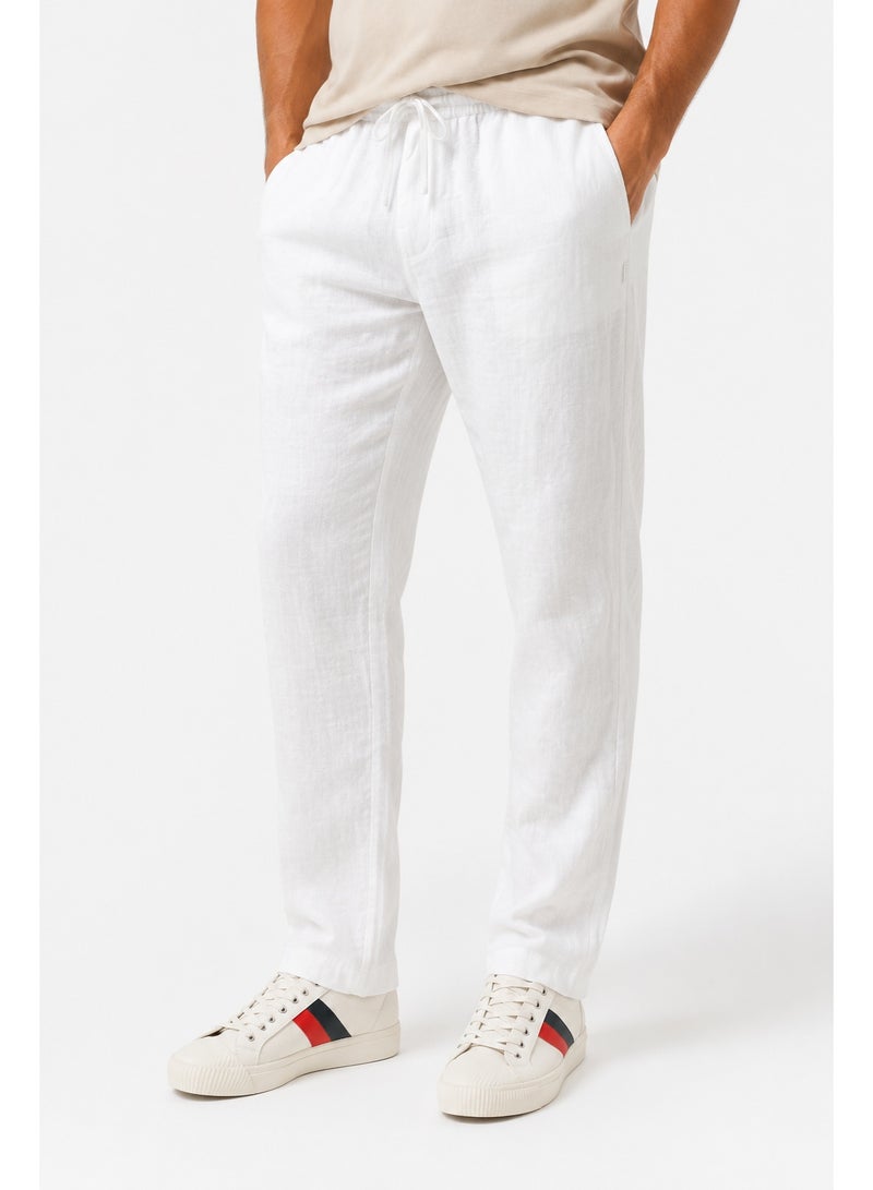 WHITE RABBIT Men’s Linen Pants Designed with a relaxed fit - Image 3
