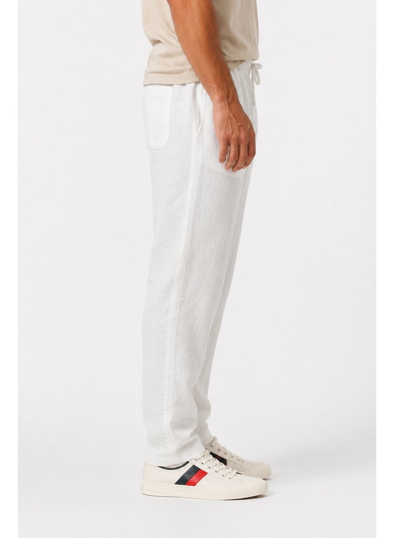 WHITE RABBIT Men’s Linen Pants Designed with a relaxed fit - Image 4