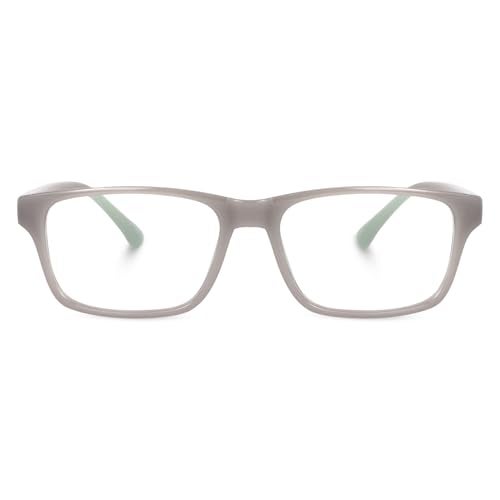 Peter Jones Jelly Grey Rectangular Unisex Anti Glare Computer/Gaming Glasses (6052JG) - Image 5