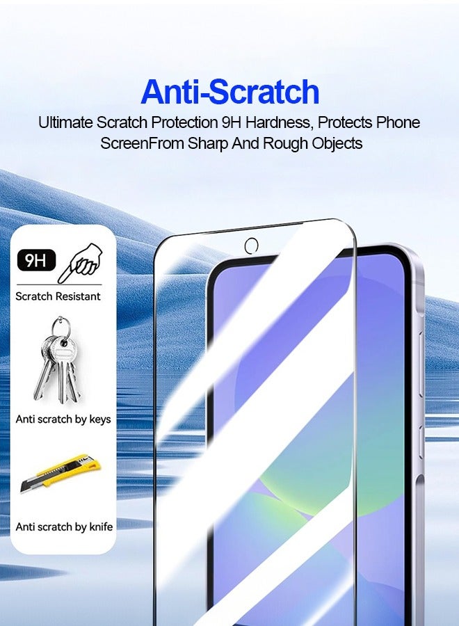 Tersely [4-Pack]9H Tempered Glass Screen Protector for Samsung Galaxy A36 5G, Case Friendly, Ultra-clear, Shatterproof Anti-Scratch Film Screen Protector - Image 2